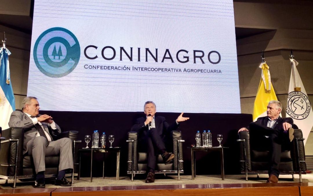 Mauricio Macri en Coninagro: “Tenemos que debatir en qué país y bajo qué reglas queremos vivir”