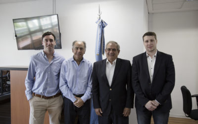 Iannizzotto se reunió con Mario Cafiero, nuevo titular de INAES