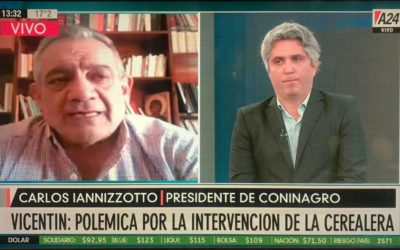 Iannizzotto sobre el caso Vicentin: «creemos que el Estado no está en condiciones, en este contexto complejo por la pandemia, de llevar adelante un proceso productivo ni de saneamiento»