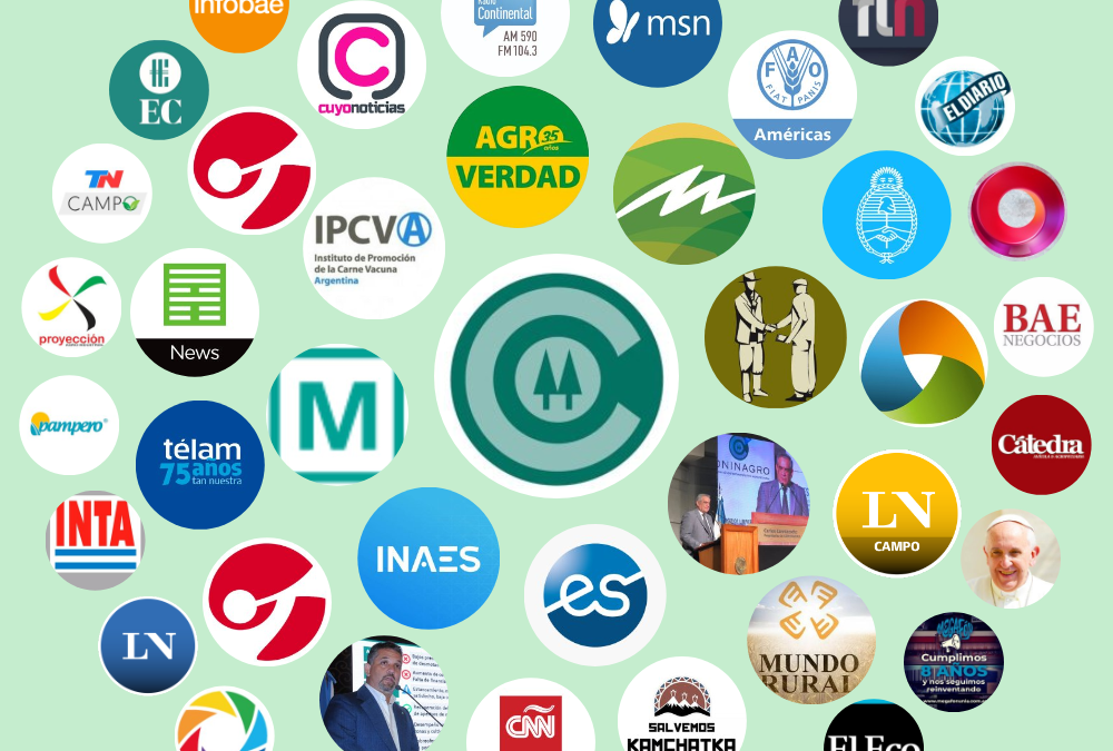 Área de prensa y comunicación: estadísticas para Memoria de Coninagro