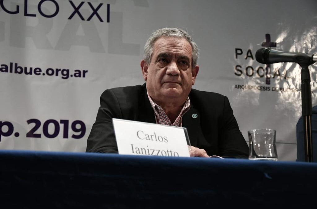 Carlos Iannizzotto en la Pastoral Social: «Necesitamos más propietarios, más productores, más hectáreas sembradas»