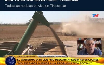 [PRENSA] ¿Retenciones al campo? Iannizzotto habló en TN sobre los derechos de exportación
