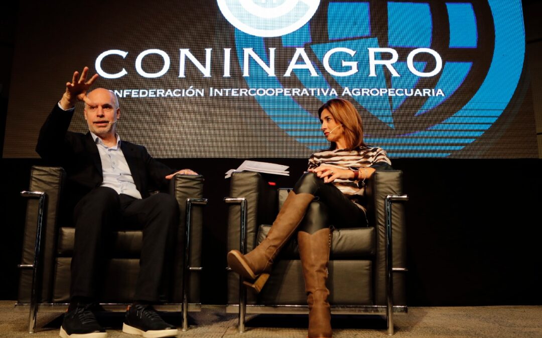 Manes, Losada y Larreta expusieron en el Congreso de Coninagro y coincidieron en ponderar al campo como motor de la economía argentina