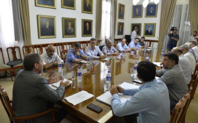 Sequía: autoridades de Fedeco en reunión con el ministro de economía de Entre Ríos