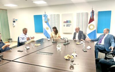 Legisladores de Córdoba recibieron a representantes de Coninagro de esa provincia