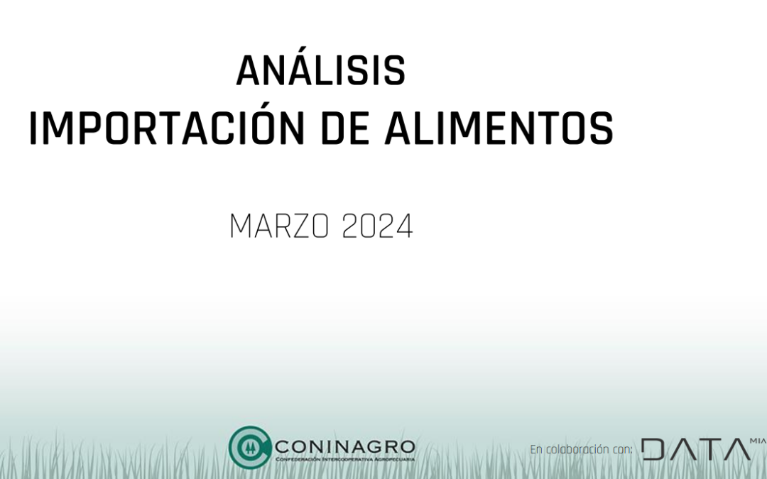 Análisis Importación de Alimentos